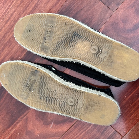 Soludos Wink Embroidery Black Slipper Women size 8 - Picture 6 of 6